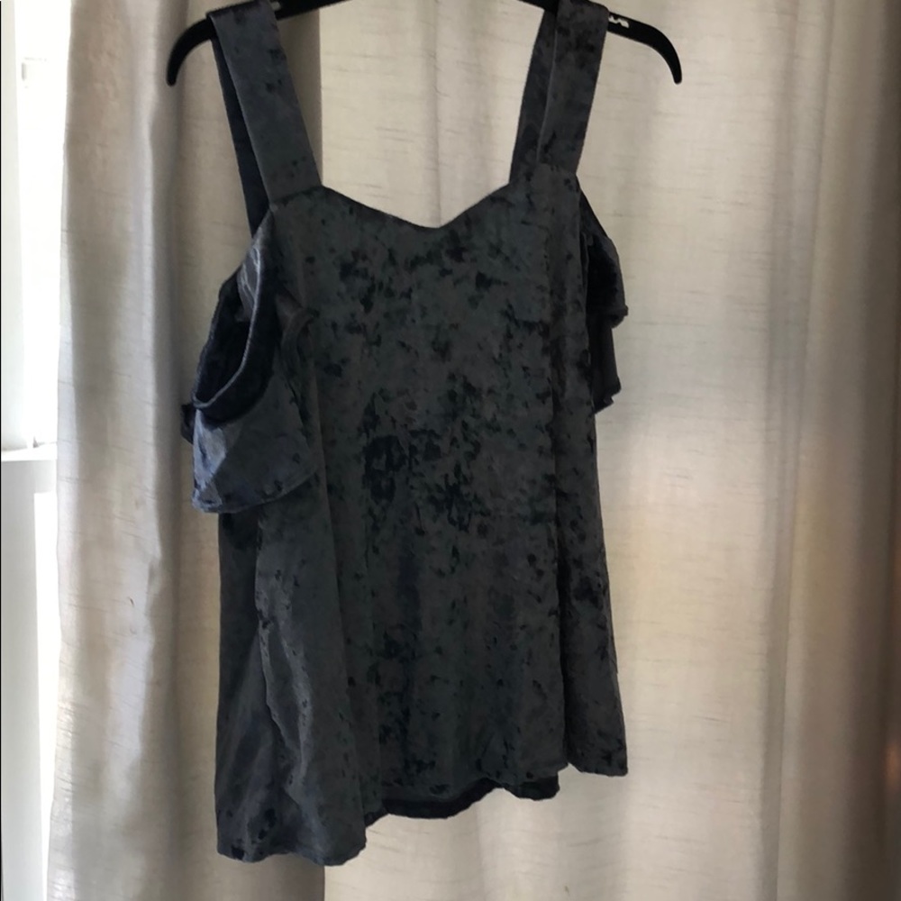 Velvet Fourteen and 9th off the shoulder top.